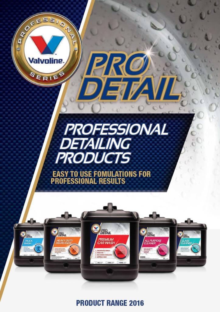 Valvoline – 2016 Catalogue