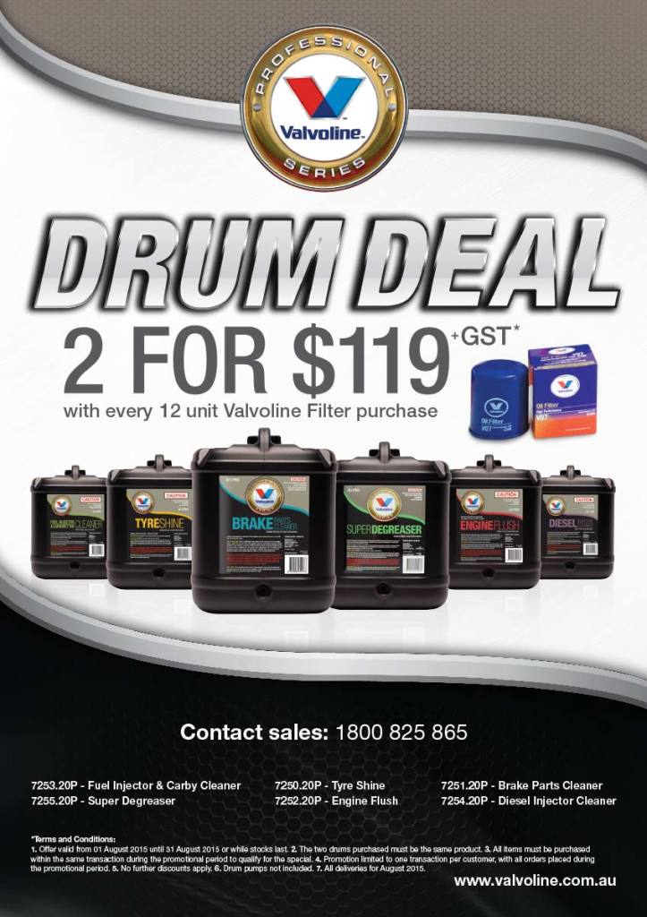 Valvoline – 2015 Drum Deal