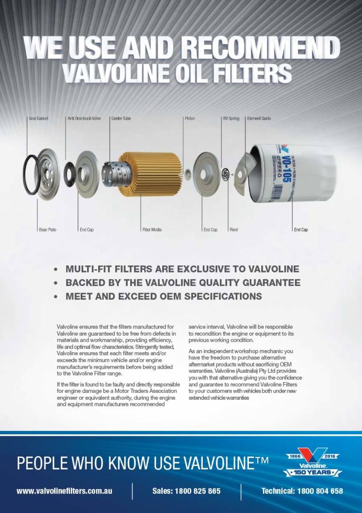 Valvoline – Filter Flyer